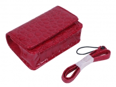 iSmart Grand Soft Leather Case-Red